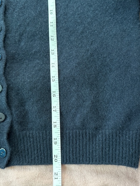 Reformation dark blue Clara cardigan - Picture 9 of 12